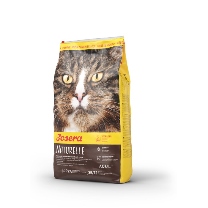 Josera Naturelle (Indoor) - беззерновий корм Йозера Натурель для стерилізованих кішок із сочевицею та фореллю, 0,4 кг