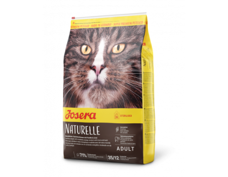 Josera Naturelle - беззерновой корм Йозера Натурель для стерилизованных кошек  с  чечевицей и форелью,  2 кг