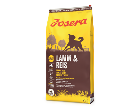 Josera Lamb & Rice - корм Йозера на основі ягняти та рису для дорослих собак 12.5 кг
