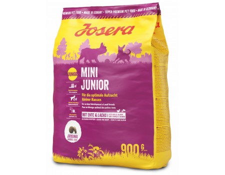 Josera Minijunior - корм Йозера Миниюниор для щенков мелких пород 900г