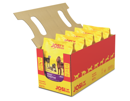 JosiDog Adult Sensitive (25/13) - корм Йозидог для взрослых собак с проблемами пищеварения 5х0,9 кг