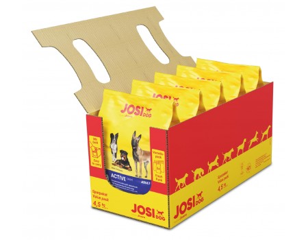 Josera Active - корм Йозера для взрослых и молодых собак с повышенной активностью и нагрузками 5х0,9 кг