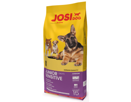 JOSIDOG JUNIOR SENSITIVE (25/17) Сухой корм для щенков с чувствительным пищеварением 15кг
