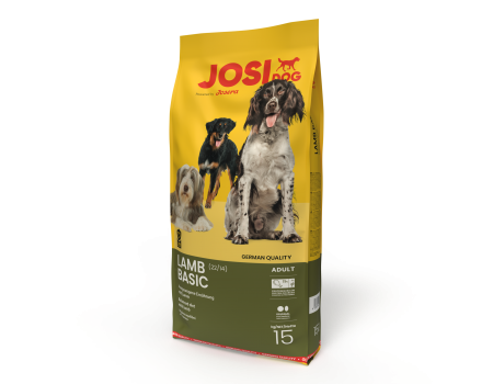 JosiDog Lamb Basic (22/14) - корм Йозидог ягнятиною для дорослих собак 15 кг