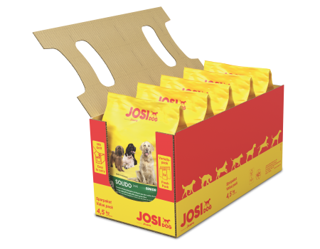 JosiDog Solido (21/8) - корм Йозидог для менее активных старших собак 5х0,9 кг