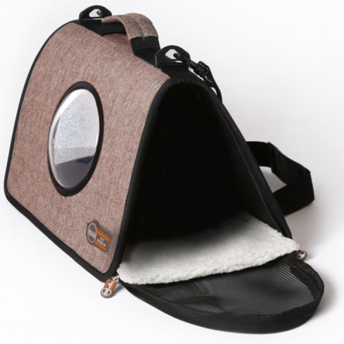 K&H Lookout сумка-переноска для собак и кошек , шоколадный , L , 32,5х51x28 см