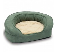 K&H Deluxe Ortho Bolster Sleeper ортопедичний лежак для собак, зелений..