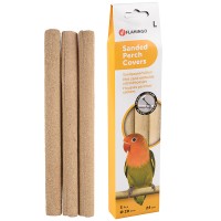 Flamingo  (ФЛАМІНГО) SANDED PERCH COVERS жердинка з піщаним покриттям для птахів, 18 мм, 3 од.