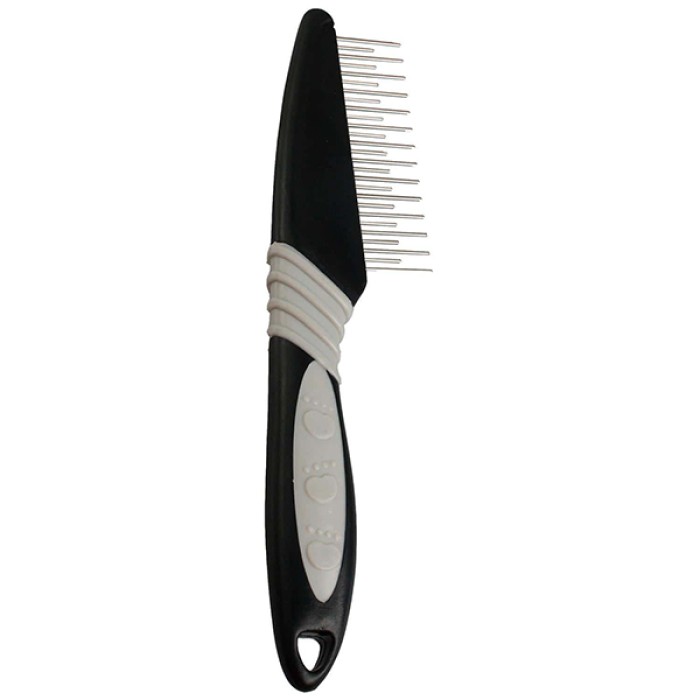 Flamingo  Groo"ME Comb Short/Long ФЛАМИНГО расческа для собак с короткими и длинными зубцами