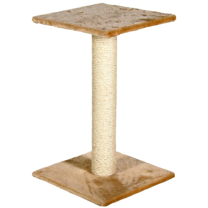 Flamingo  Wilma Beige ФЛАМИНГО ВИЛЬМА БЕЖ когтеточка для кошек с платформой, бежевый, 29х29х40 см.
