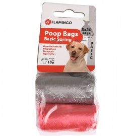Flamingo  Swifty Waste Bags ФЛАМІНГО кольорові пакети для збирання фек..