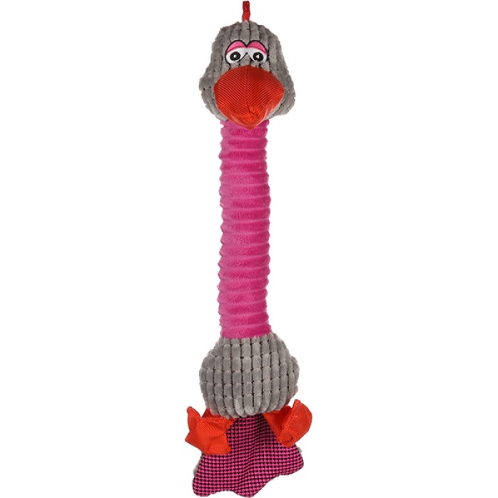 Flamingo Bird With Feet ФЛАМИНГО ПТИЦА С НОГАМИ мягкая игрушка для собак 