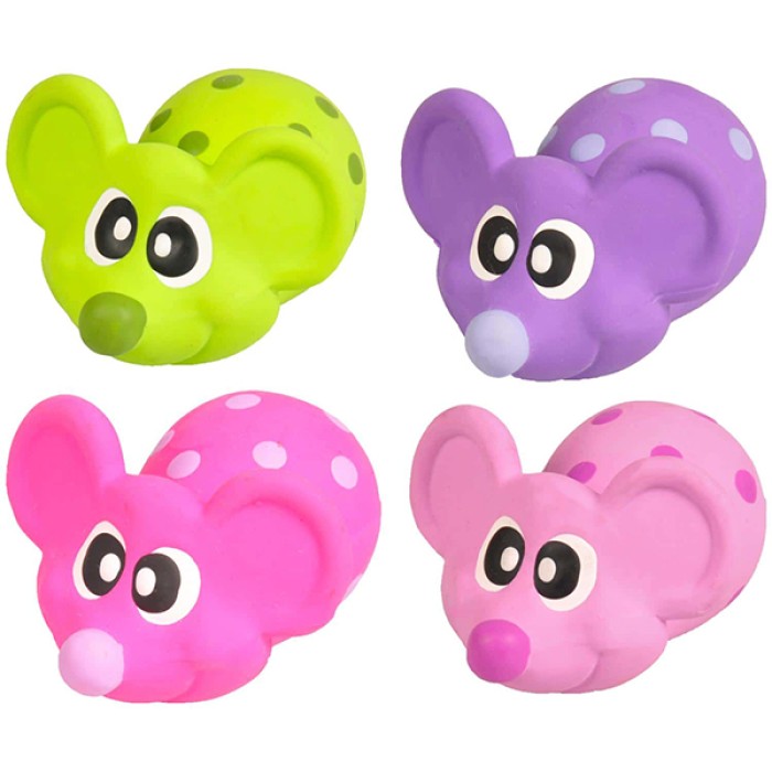 Flamingo Latex Mouse ФЛАМИНГО МЫШЬ игрушка для собак, латекс 