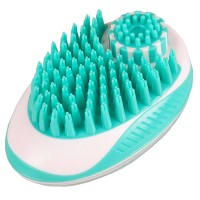 Flamingo Margo 2in1 Clean And Massage Brush щетка для чистки и массажа собак 