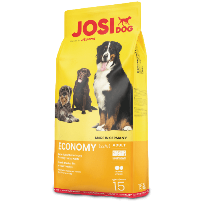 JOSIDOG ECONOMY (22/8) - корм Йозера Эконом для взрослых собак 15 +3 кг
