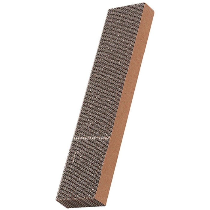 Flamingo  Carton Cat Scratcher ФЛАМИНГО КЕТ СКРАТЧЕР когтеточка для кошек, навесная, картон, с кошачьей мятой , 47,5х23,5х4 см.