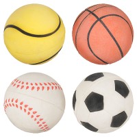 Flamingo  Spongeball Sport ФЛАМИНГО игрушка для собак, спортивный мяч спонжбол, резина , 6 см.