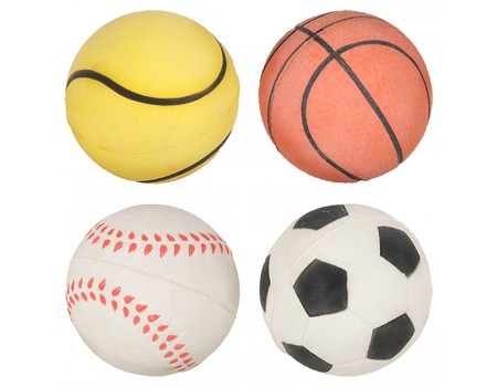 Flamingo  Spongeball Sport ФЛАМИНГО игрушка для собак, спортивный мяч спонжбол, резина , 6 см.