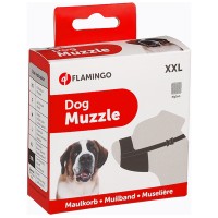 Flamingo  (ФЛАМІНГО) MUZZLE NYLON XXL намордник для собак порід сенбернар, мастиф, бладхаунд, нейлон, XXL.