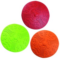 Flamingo  Frisbee ФЛАМИНГО ФРИЗБИ игрушка для собак, резина , 22 см.
