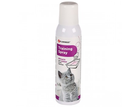Flamingo  Kitten Training Spray ФЛАМИНГО ТРЕНИНГ СПРЕЙ для приучения котенка к туалету, когтеточке, игрушке , 0.12 л.