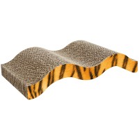 Flamingo  (ФЛАМИНГО) MAWIMBI WAVE мяувимби когтеточка для котов из картона, волна , 40х21х8 см.