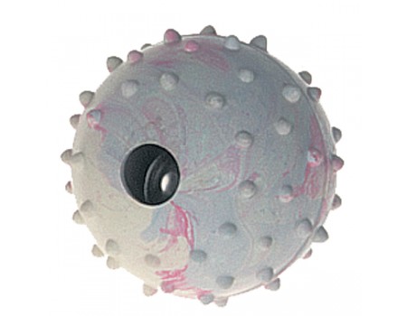 Karlie-Flamingo Ball With Bell КАРЛИ-ФЛАМИНГО игрушка для собак, мяч с колокольчиком, резина , 50 мм.