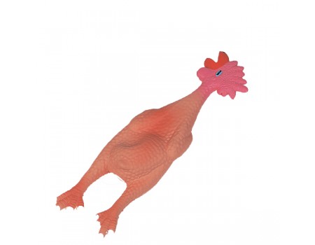 Karlie-Flamingo Chicken Small КАРЛИ-ФЛАМИНГО ЧИКЕН СМОЛЛ игрушка для собак, курица из латекса , 6х6х24 см.