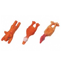 Flamingo  Animals ФЛАМИНГО игрушка для собак из латекса, поросенок, цыпленок, утенок , 13х4х4 см.