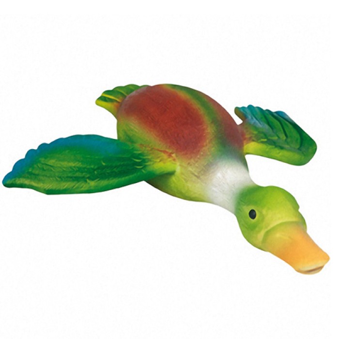 Flamingo  Stuffed Goose ФЛАМІНГО іграшка для собак, гусак з наповнювачем, латекс, 24х7х30 см.