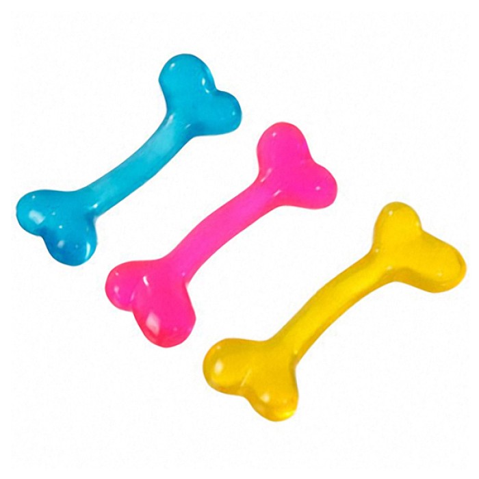 Flamingo  Good4Fun Bones ФЛАМІНГО ГУД ФО ФАН іграшка кістка для собак, лита гума, що не тоне, 20 см.