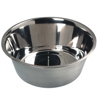 Flamingo  (ФЛАМИНГО) DOG DISH INOX миска для собак, нержавейка , 21х21х7 см, 1.6 л.