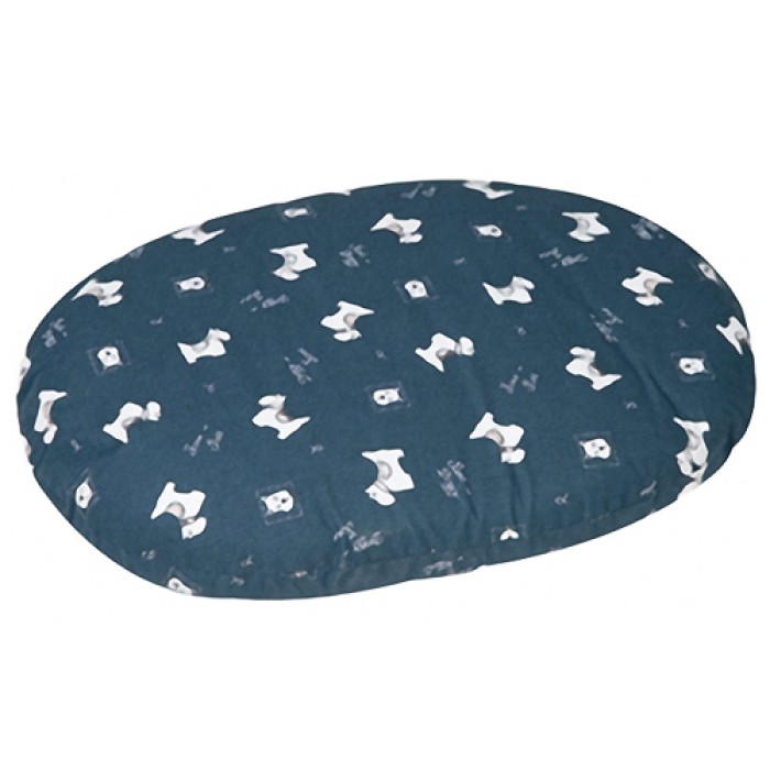 Flamingo  (ФЛАМІНГО) CUSHION SCOTT лежак-подушка для собак з водостійкою поверхнею та ZIP замком, з малюнком 50 см.