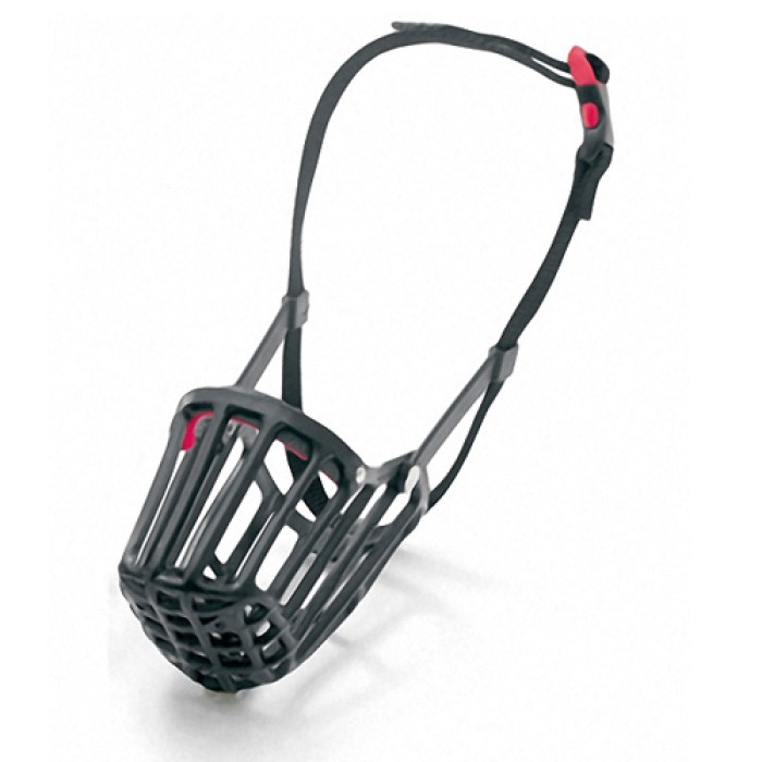 Flamingo  (ФЛАМІНГО) MUZZLE SYNTHETIC 10 намордник для собак, пластик, 10х7х15 см, 40/62 см.