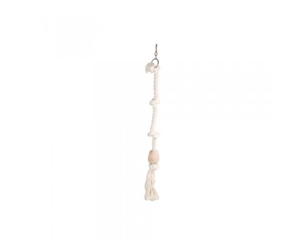 Karlie-Flamingo Tarzan КАРЛИ-ФЛАМИНГО ТАРЗАН игрушка для птиц, веревка с узлами , 5х60 см, средний.