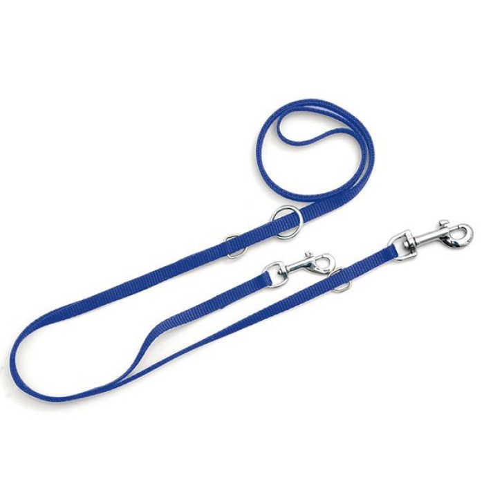 Flamingo  Art Sportiv Leash ФЛАМИНГО АРТ СПОРТИВ ЛИШ поводок перестежка для собак, нейлон, синий , 1,5Х200 см.