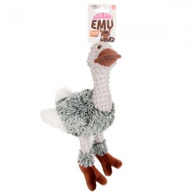 Flamingo  EMU PLUSH ему страус м'яка іграшка для собак, плюш, 30 см...
