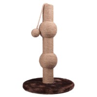 Flamingo  CURVY SCRATCHING столбик, драпак, когтеточка для котов , 30х30х49 см.