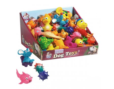 Karlie-Flamingo JOYTOYS зверек игрушка для собак в ассортименте, латекс, 6-7см