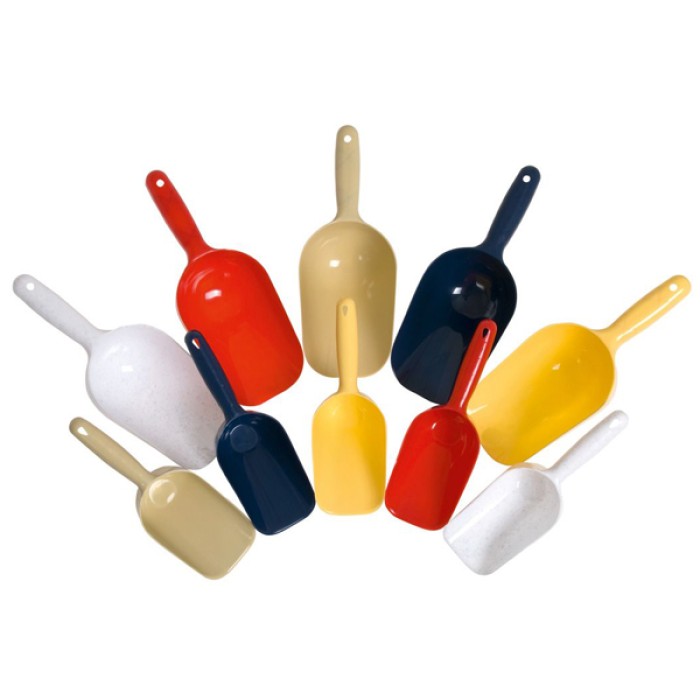 Flamingo  FOOD SPOON совок для корму та наповнювача, пластик, колір в асортименті, 28х10 см, 0.6 л.