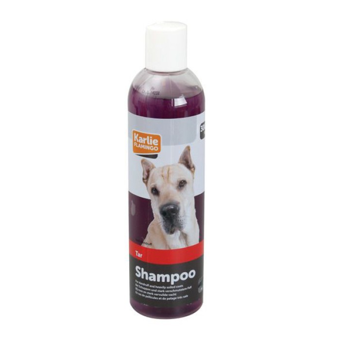Flamingo  Coal Tar Shampoo ФЛАМИНГО шампунь для собак, против перхоти и загрязнений, с коллоидной серой, 300 мл.