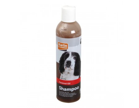 Karlie-Flamingo Coconut Oil Shampoo КАРЛИ-ФЛАМИНГО шампунь для собак, питательный, с кокосовым маслом, 300 мл .