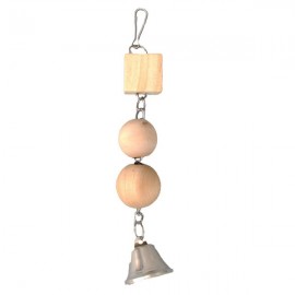 Karlie-Flamingo WOODEN BLOCKS игрушка для птиц подвеска с деревянными ..