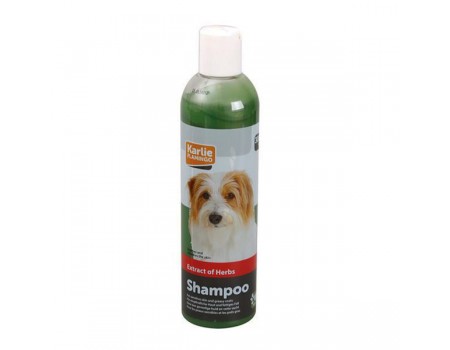Karlie-Flamingo Herbal Shampoo КАРЛИ-ФЛАМИНГО ХЕРБАЛ травяной шампунь для собак, для ухода за жирной шерстью , 0.3 л.