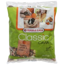 Versele-Laga Classic Cavia ВЕРСЕЛЕ-ЛАГА КЛАССИК КАВИА зерновая смесь корм для морских свинок с витамином C, 0,5 кг