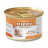 Корм вологий Kippy для кошенят "Pate Kitten Chicken", з куркою, паштет, 200 г