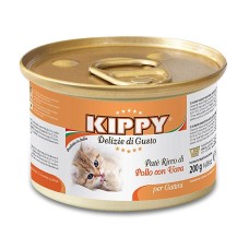 Корм вологий Kippy для кошенят "Pate Kitten Chicken", з куркою, паштет, 200 г