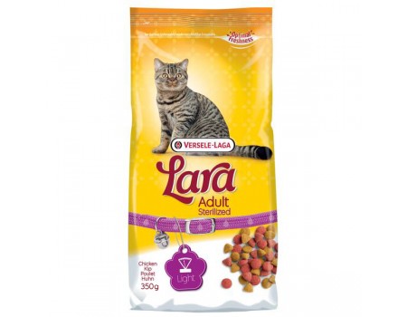 Lara Sterilized ЛАРА СТЕРИЛИЗЕД облегченный корм для кастрированных котов и стерилизованных кошек, с курицей , 10 кг.