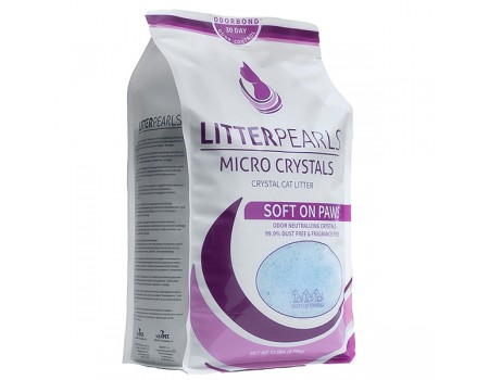 Litter Pearls Micro Crystals ЛІТТЕР ПЕРЛС МІКРО КРИСТАЛС кварцовий наповнювач для туалетів котів, 4,76 кг.