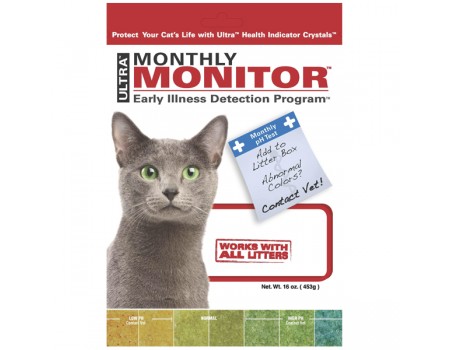 Litter Pearls МАНЗЛИ МОНИТОР (MonthlyMonitor) индикатор рН мочи котов , 0.15 кг.